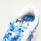 A Bathing Ape Bape Sta 'White ABC Camo - Blue'
