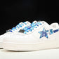 A Bathing Ape Bape Sta 'White ABC Camo - Blue'