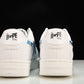 A Bathing Ape Bape Sta 'White ABC Camo - Blue'