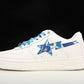 A Bathing Ape Bape Sta 'White ABC Camo - Blue'