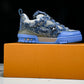 Louis Vuittоп Skate Sneaker 'Blue Denim Crystals'