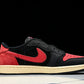 Travis Scott AJ1 Retro Low ‘Black Red' (Unreleased)