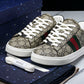 Guссi Ace Web 'Beige Monogram'