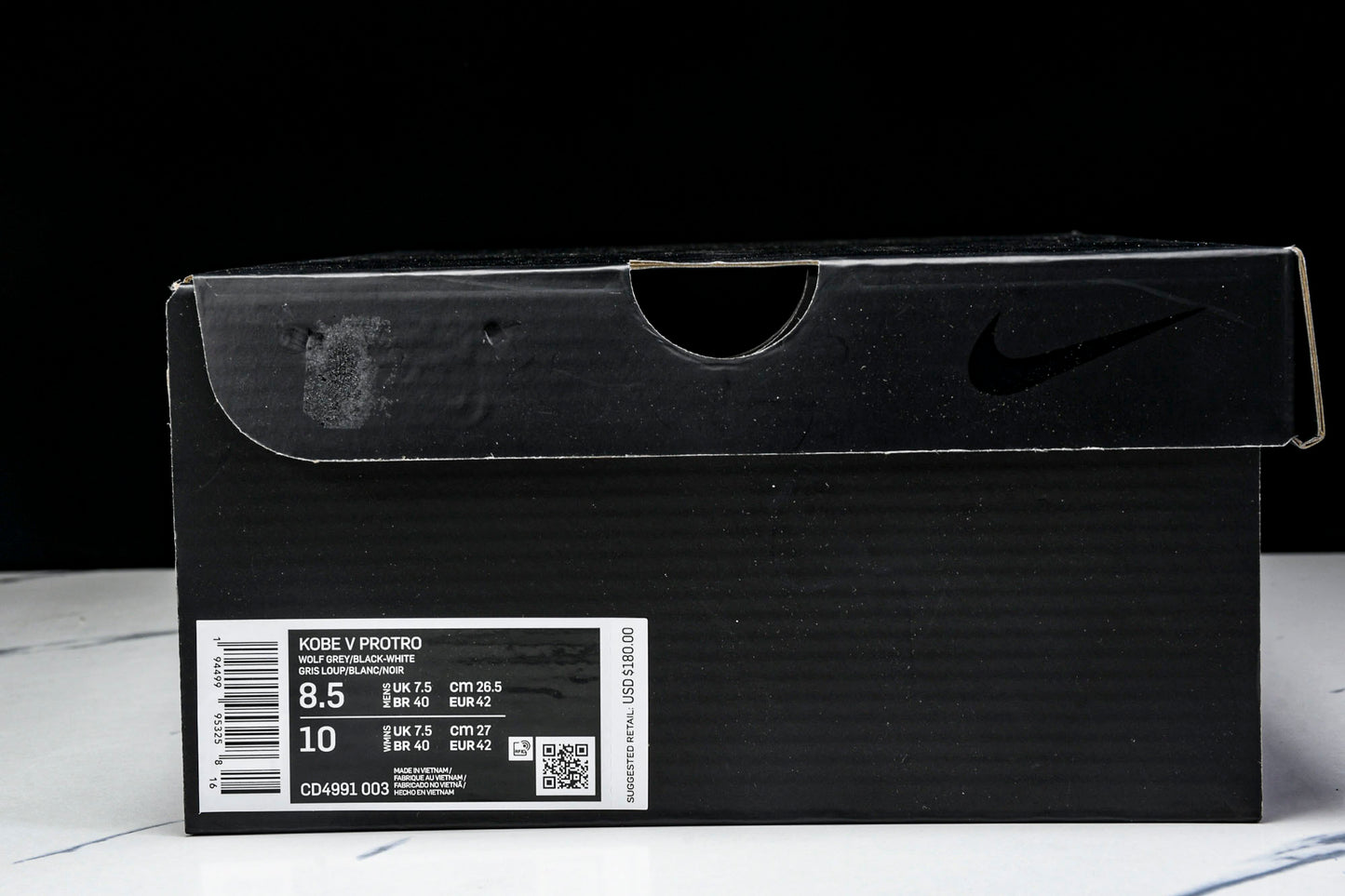 Kobe 5 Protro Demar Derozan PE 'Zebra'