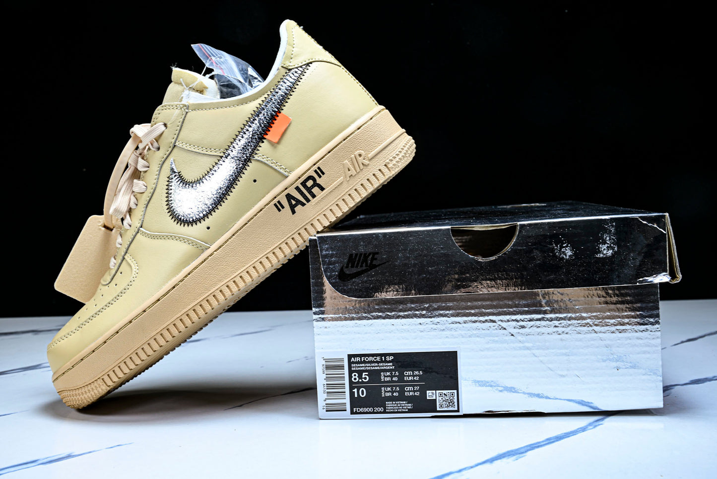 Off-White AF1 'Sesame'