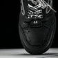 Вalenciaga Hamptons Worn-Out Sneaker 'Black'
