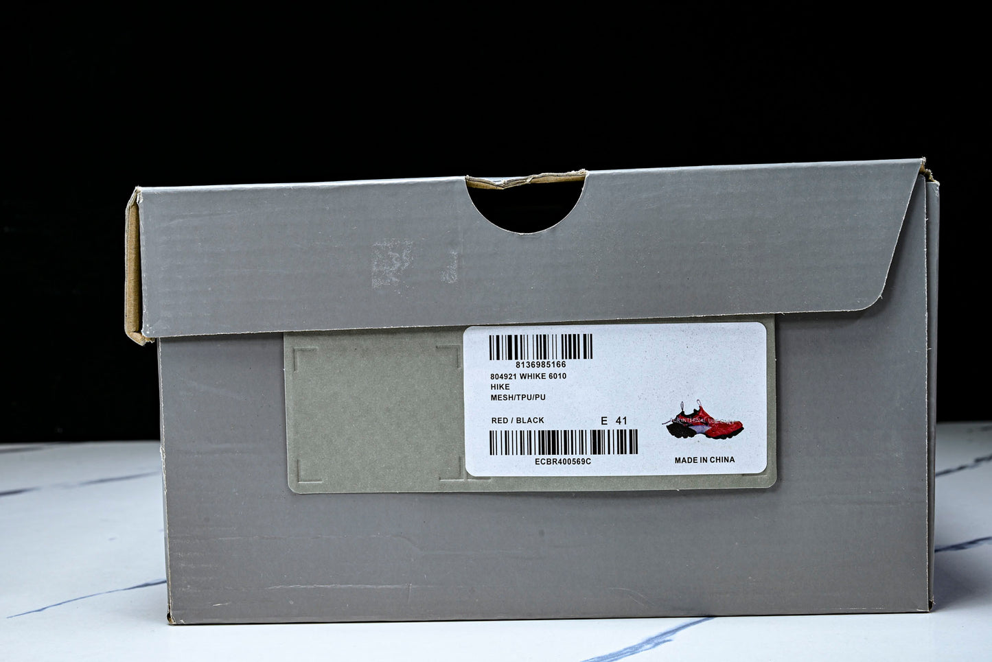 Вalenciaga Hike Sneaker 'Red Black'