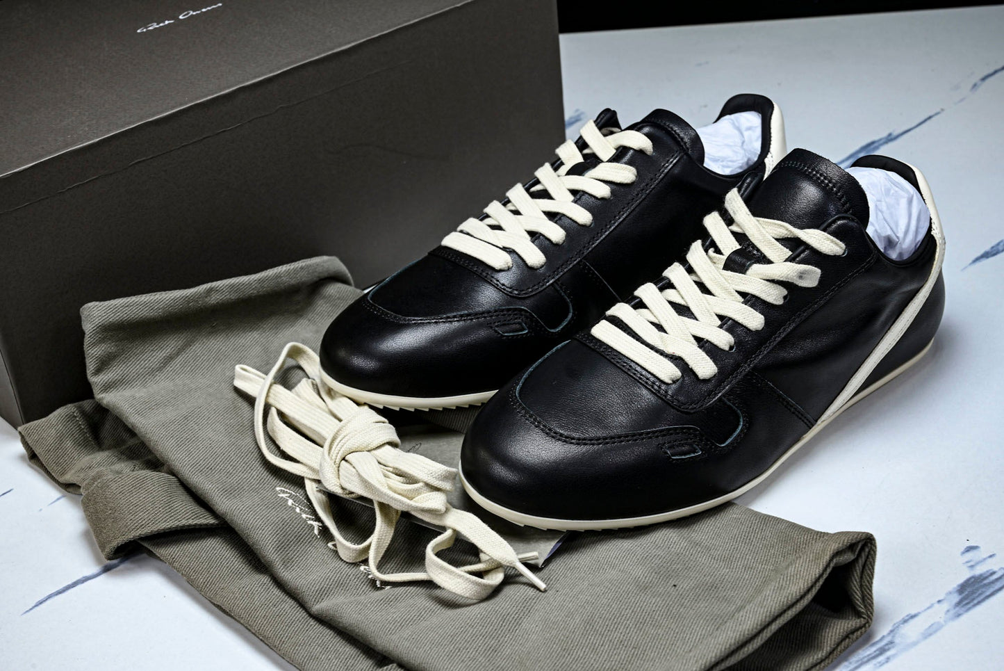 Rick Owens Minimal Sneaks 'Black'