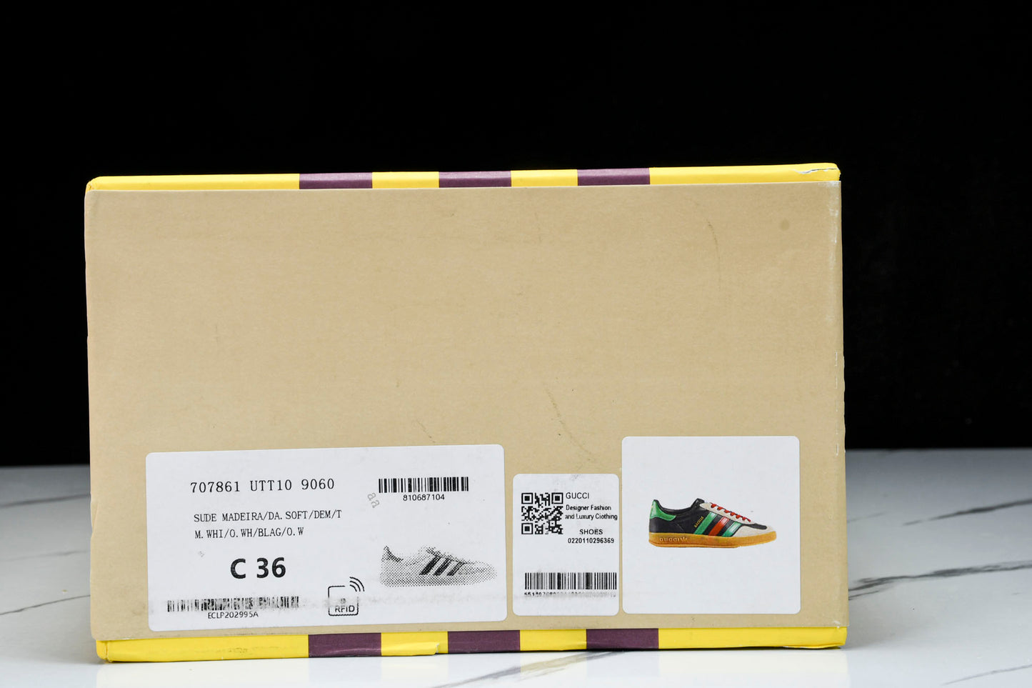 Guссi x Gazelle 'Black Green Red'