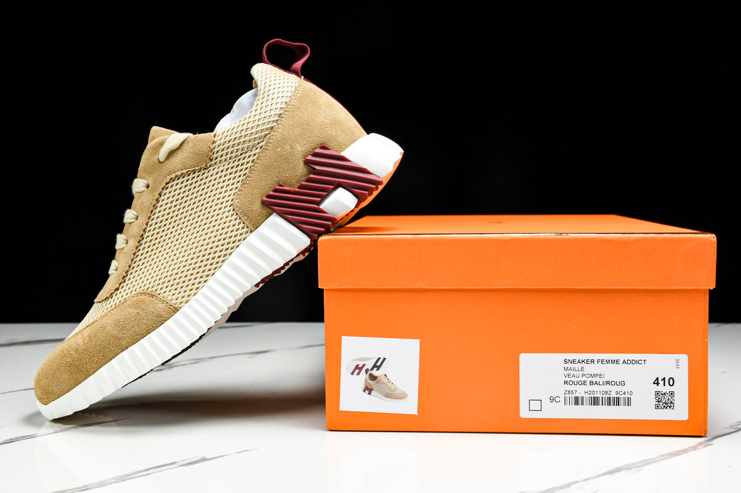 Hermès Bouncing Sneaker 'Beige Argile'