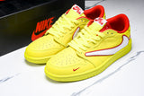 Travis Scott AJ1 Low x Supreme 'Yellow White' (Custom)