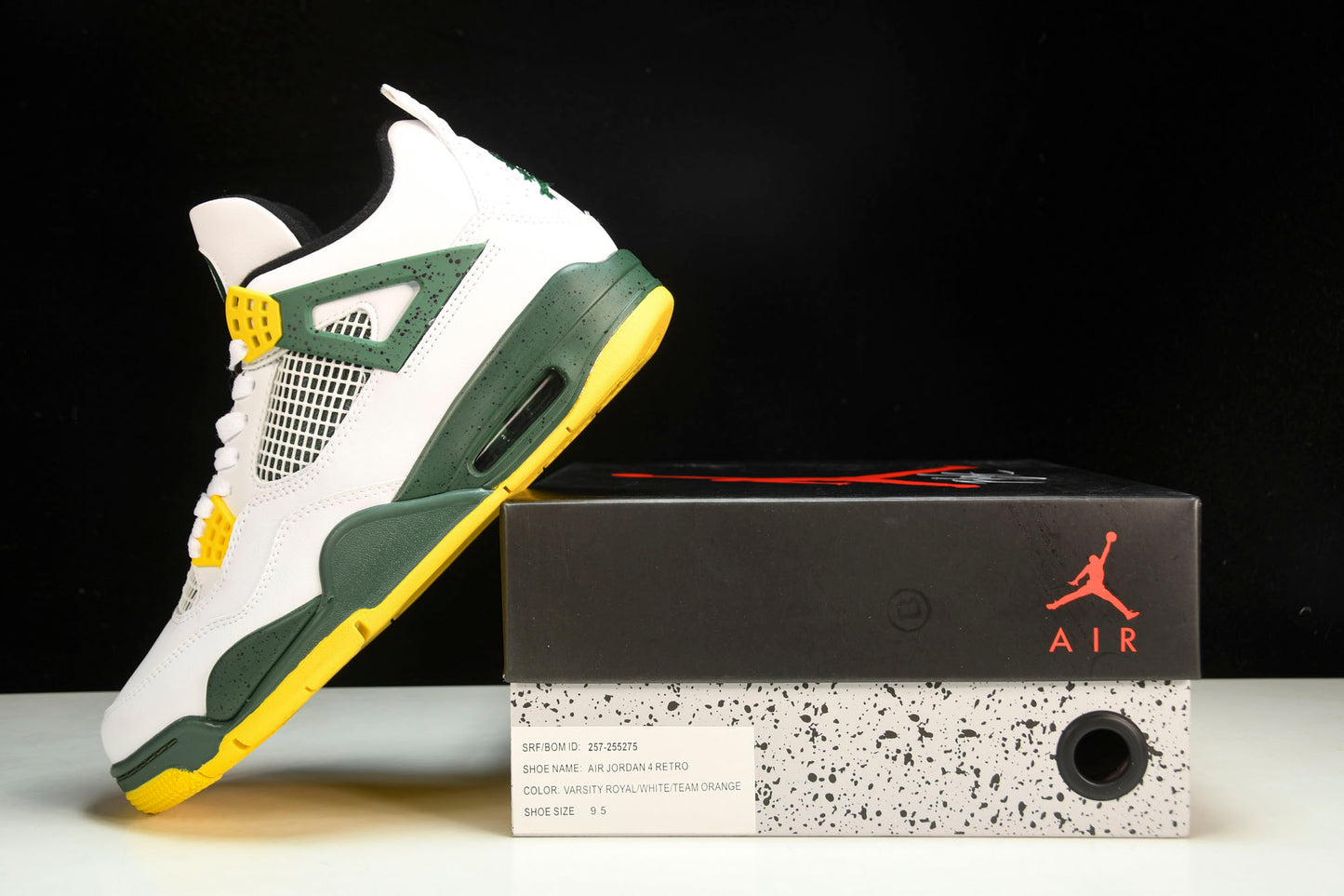 AJ4 Retro Oregon Ducks PE 'Duckman'