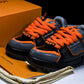 Louis Vuittоп Trainer Maxi 'Black Grey Orange'
