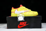Travis Scott AJ1 Low x Supreme 'Yellow White' (Custom)
