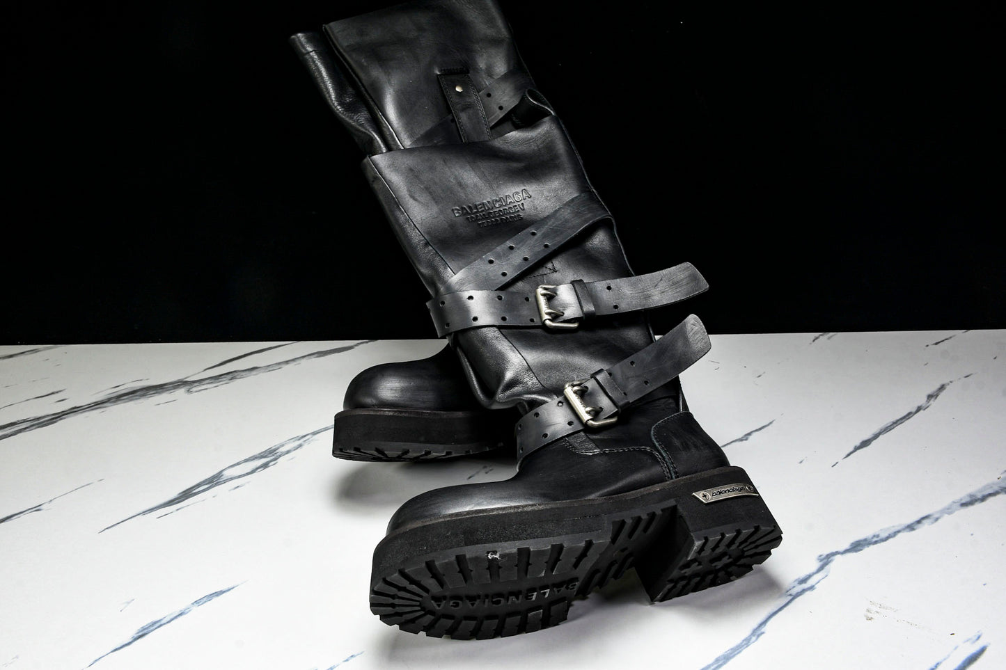 Вalenciaga Venom High Boot 'Black'