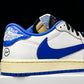 Travis Scott AJ1 Retro Low OG x Fragment ‘Sail Military Blue’