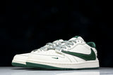Travis Scott AJ1 Low x Stussy 'White Green' (Custom)