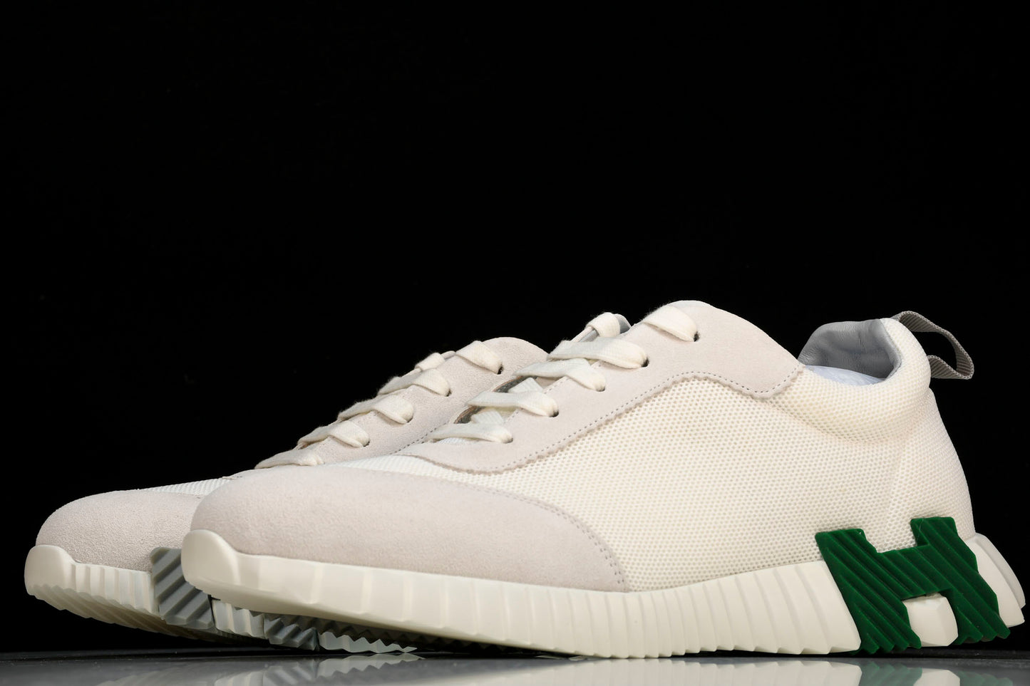 Hermès Bouncing Sneaker 'Blanc Vert'