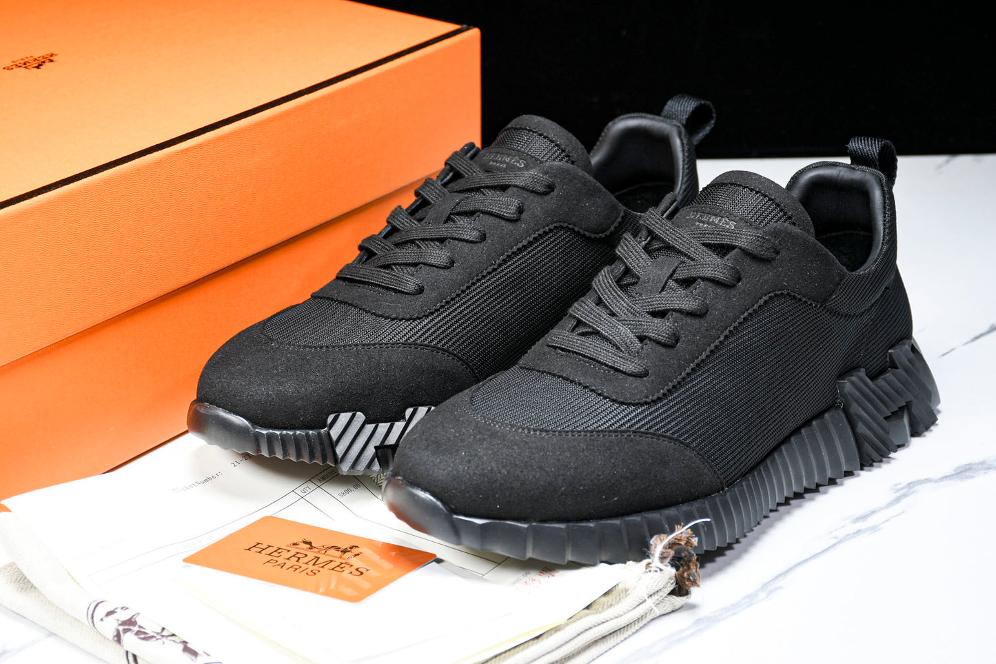 Нermès Bouncing Sneaker 'Triple Black'