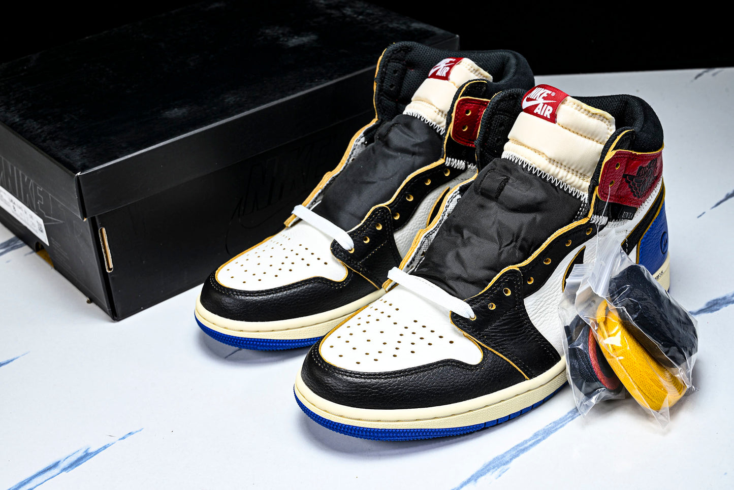 Union LA x Fragment x AJ1 Retro High 'Varsity Red Sport Royal'