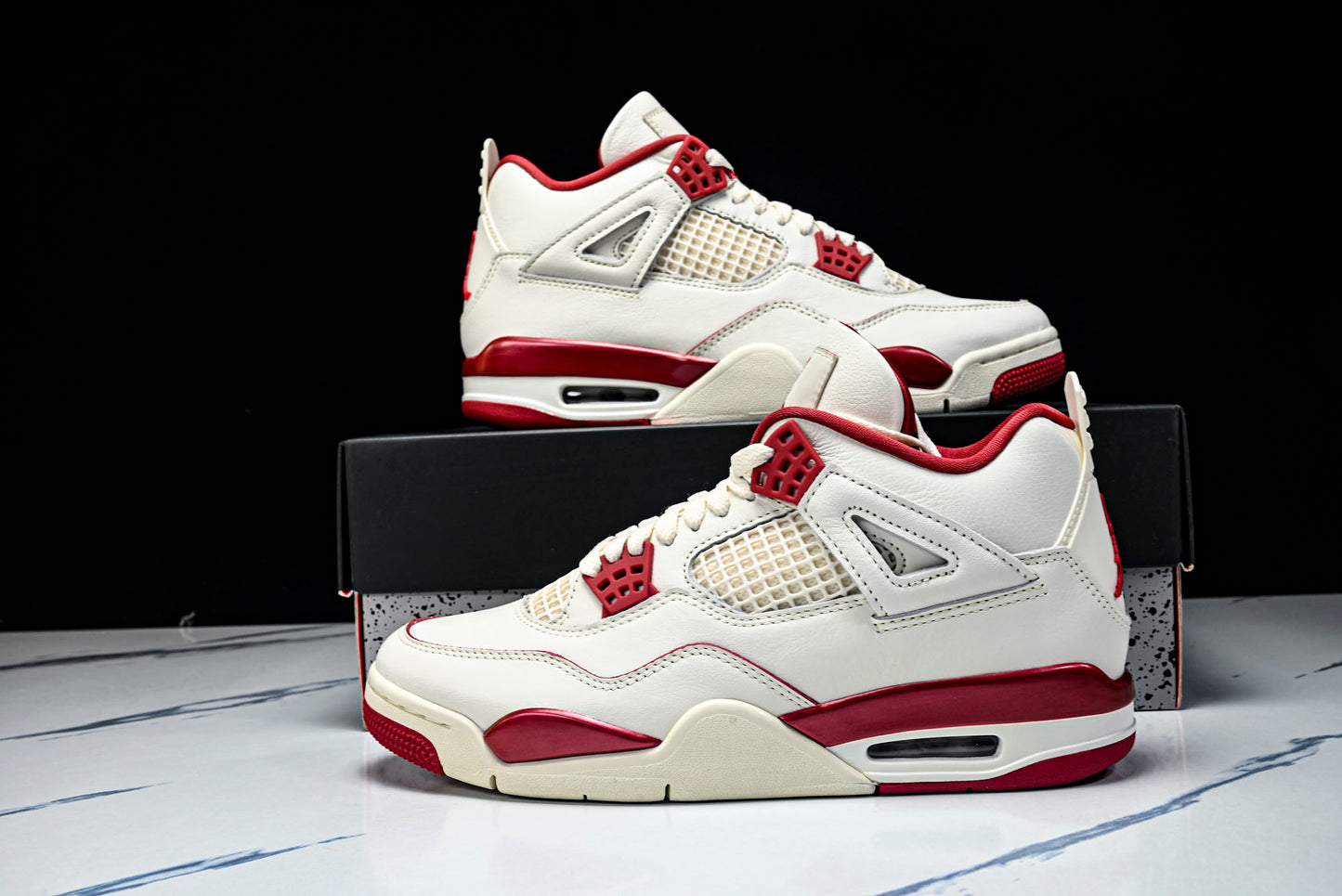 AJ4 Retro Valentine's Day 'Sierra Red'