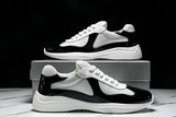 Prada America's Cup Sneaker 'Black Silver White' v2