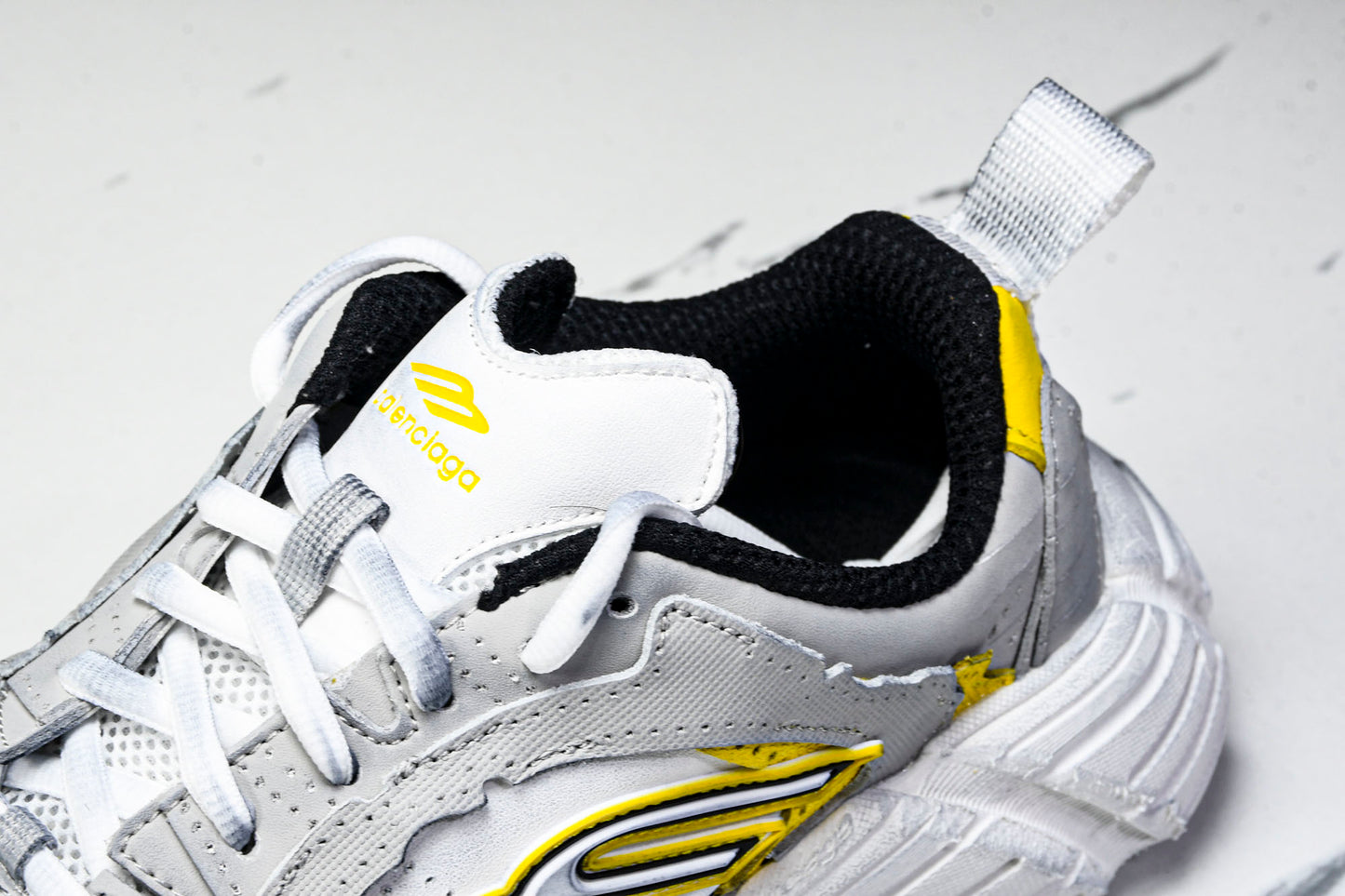 Вalenciaga Monday Shoe 'White Yellow'