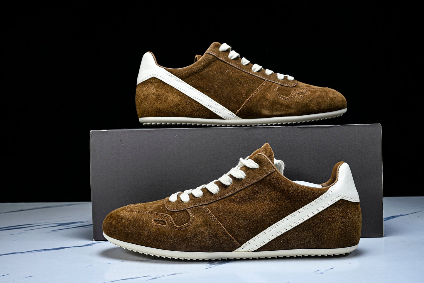 Rick Owens Minimal Sneaks 'Chestnut'
