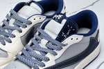 Travis Scott AJ1 Low x BAPE 'Grey Navy' (Custom)