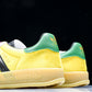 Guссi x Gazelle 'Yellow Green Velvet'