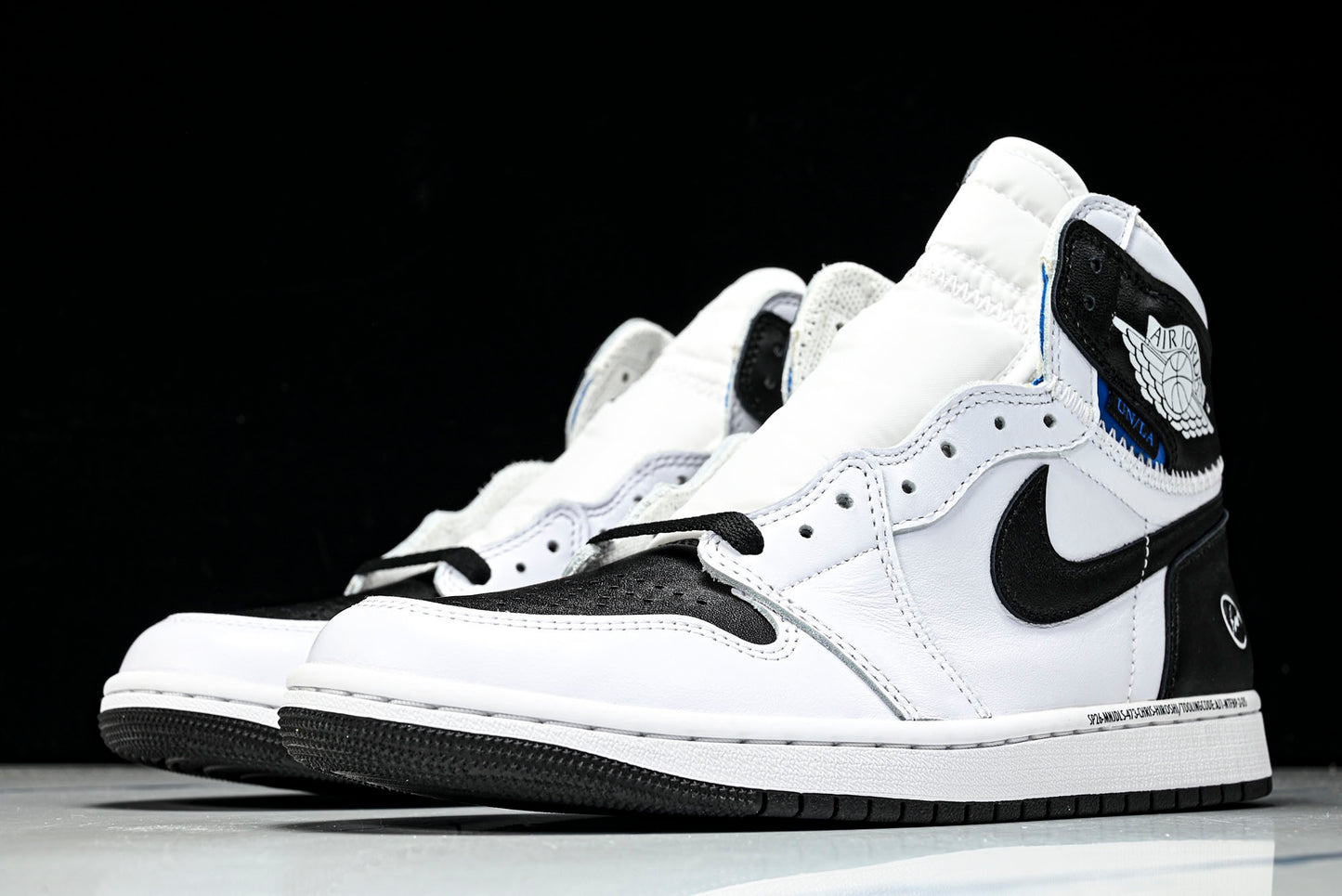 Union LA x Fragment x AJ1 Retro High 'White Black'