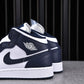 AJ1 Mid GS ‘Obsidian’