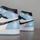 AJ1 Retro High UNC Patent “Blue Chill”