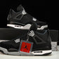 AJ4 Retro 'Black Canvas'