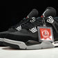 AJ4 Retro 'Black Canvas'