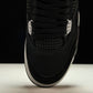AJ4 Retro 'Black Canvas'
