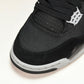 AJ4 Retro 'Black Canvas'