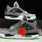 AJ4 Retro 'Green Glow'