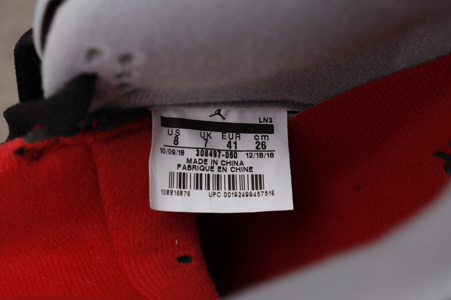 AJ4 Retro OG 'Bred'