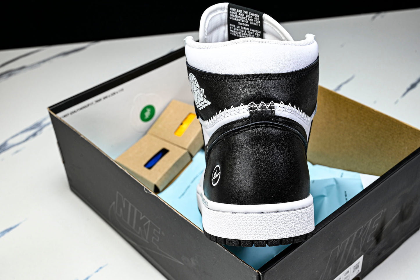 Union LA x Fragment x AJ1 Retro High 'White Black'