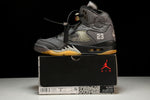 Off-White AJ5 Retro Black