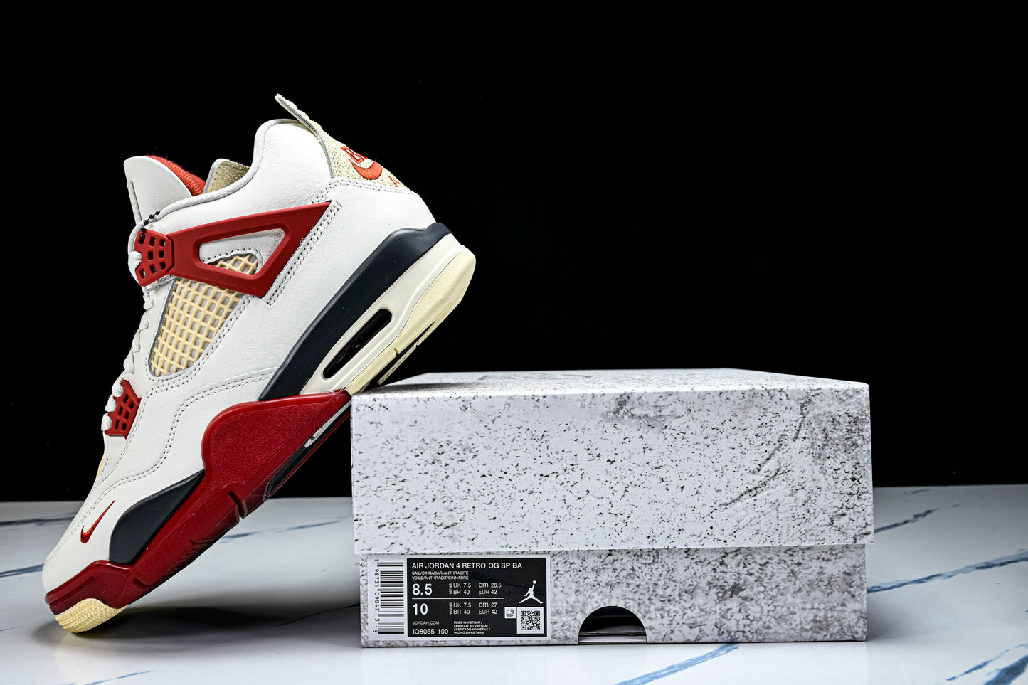 Nigel Sylvester x AJ4 Retro OG 'Brick After Brick'