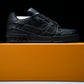 Louis Vuittоп Trainer Low 'Black Embossed Signature'