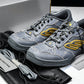 Вalenciaga Hamptons Worn-Out Sneaker 'Grey Yellow'