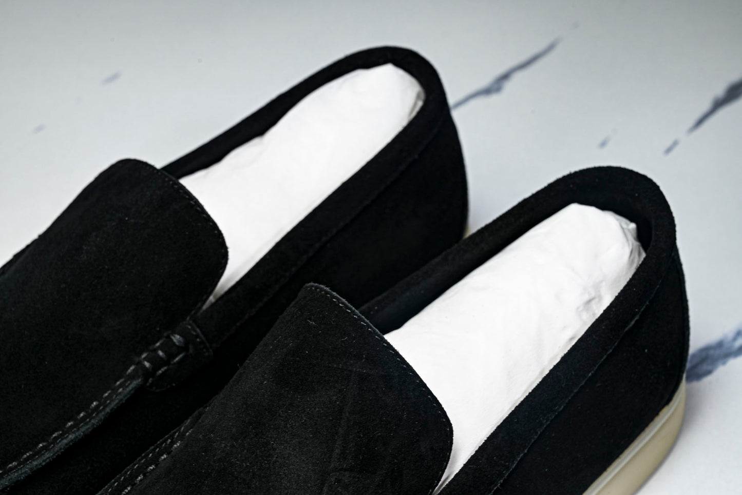 Loro Piana Summer Walk Loafer 'Black'