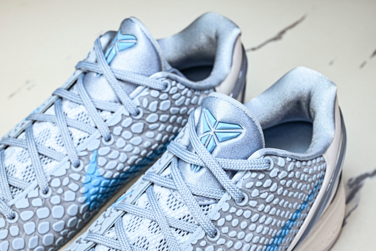 Kobe 6 Protro x Caitlin Clark 'Light Armory Blue'