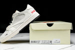 Travis Scott AJ1 Low x Supreme 'White Black Sole' (Custom)