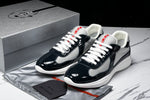 Prada America's Cup Sneaker 'Navy Blue Silver'