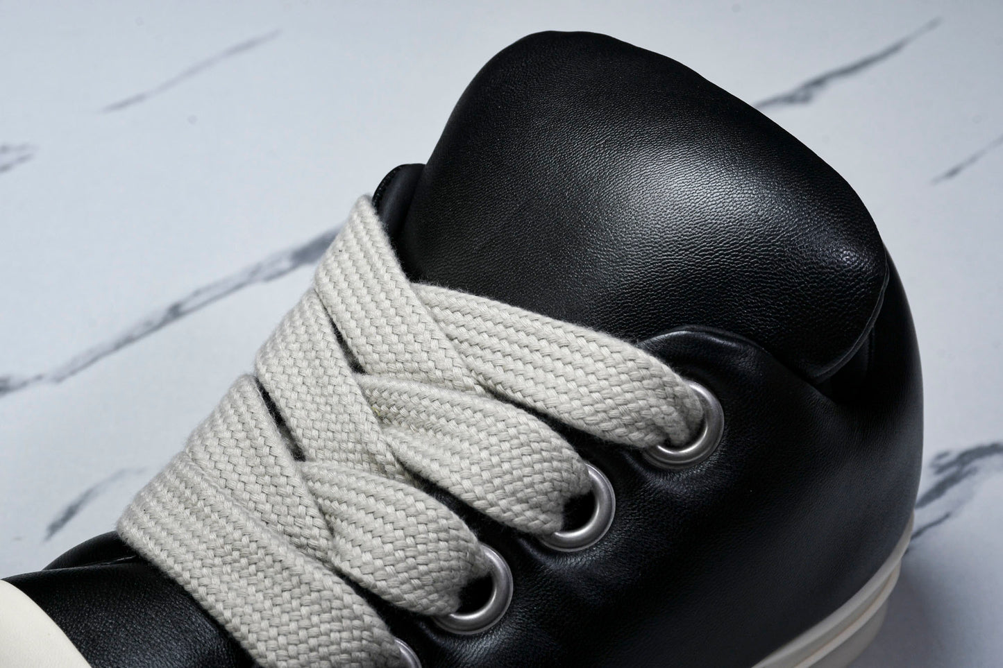 Rick Owens Luxor Jumbo Lace Padded Low 'Black'