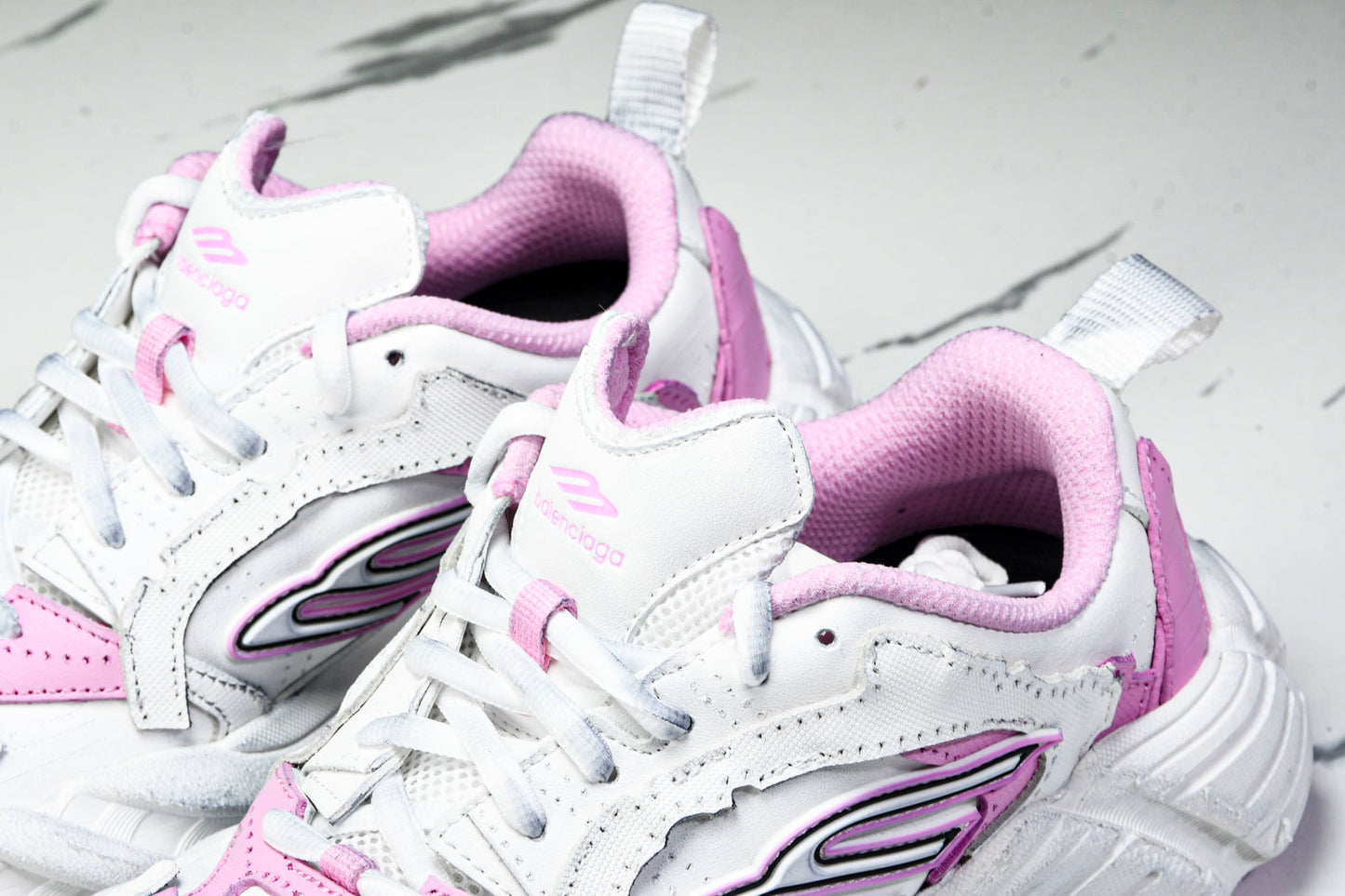 Вalenciaga Monday Shoe 'White Pink'